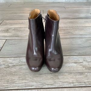 Nine West brown ankle boots